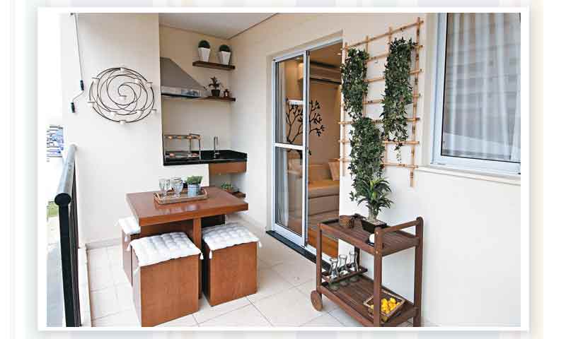 Espaço gourmet é ideal para reunir a família e amigos (Foto: Reprodução)