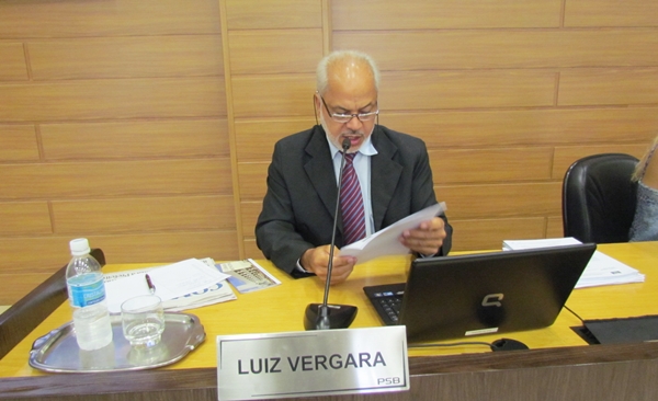 Vergara, 1º secretário da Câmara de Vereadores de Franca (Foto CM Franca)