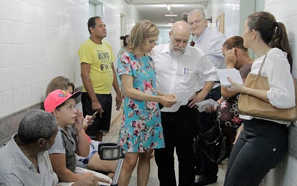 Prefeita teria sido desacatada em UBS (Foto  JFPimenta/CCS)