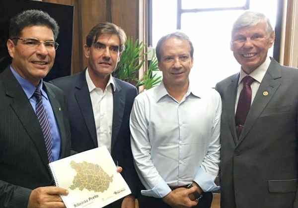 Nogueirinha e Gasparini unidos pela RMRP (Foto Reprodução)
