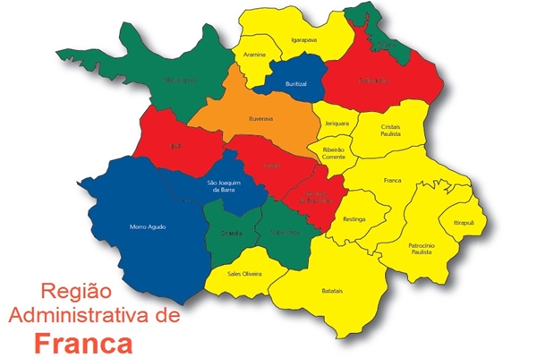 Além das cidades do Mapa acima, Comam tem Cravinhos e Brodowski
