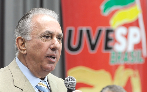 Sebastião Miziara, presidente da União dos Vereadores: preso