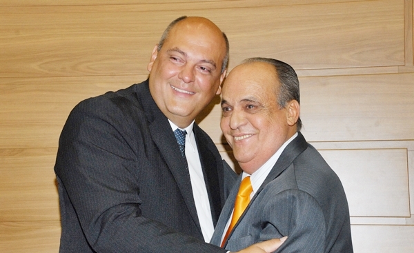 Alexandre x Sidnei: de aliados a adversários (Arquivo JF)