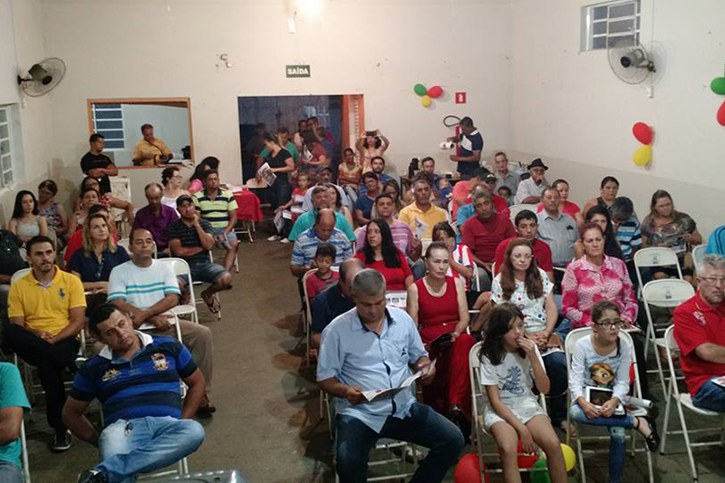 Militantes do PT de Ibiraci estiveram reunidos (Foto Circuito Regional)