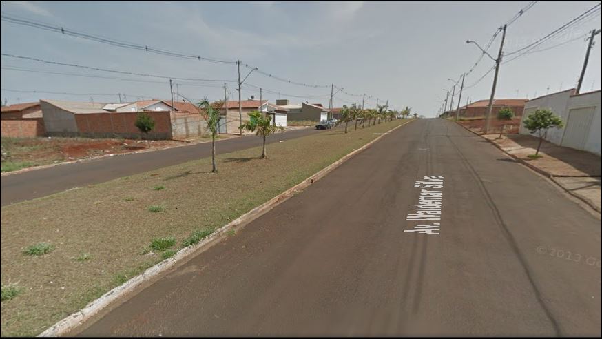 Revitalização da Avenida Waldemar Silva será entregue ao final do mês (Foto Google Street View)