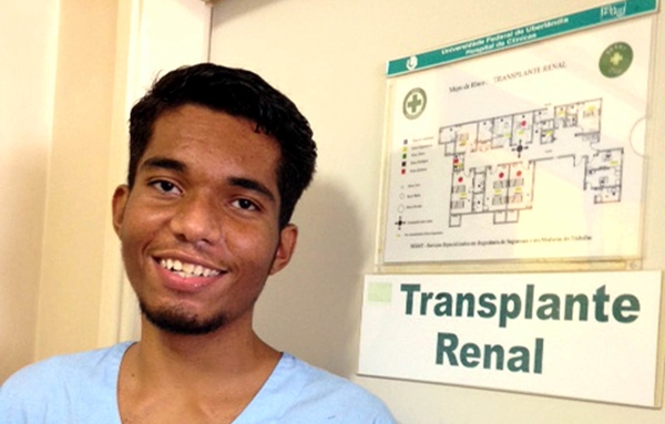 Daniel Nascimento, um dos beneficiados (Foto Agencia Minas)