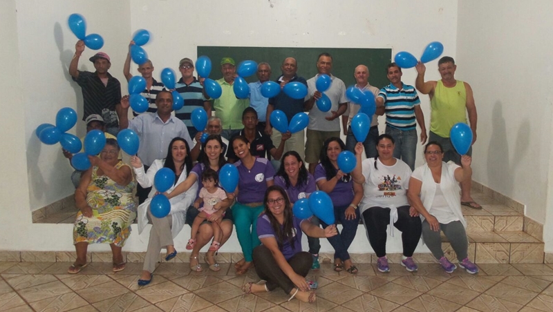 Campanha Novembro Azul fez prevenção ao câncer de próstata em Jeriquara (Foto Divulgação)