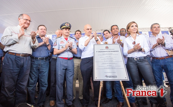 Governador e Secretário Moares inauguram sede regional dos Bombeiros