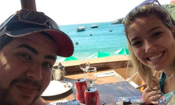 Jovem casal, Higor e Rafaela, de Araxá (Foto Arquivo de Família)