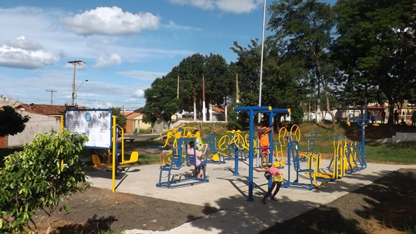 Academia instalada no Jardim Vera Cruz, zona norte (Foto Circuito Regional)