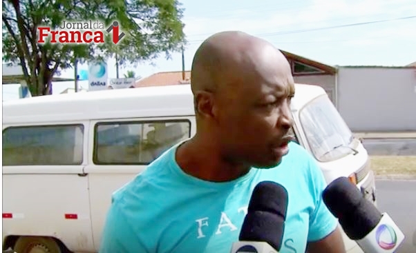 Geraldo Quirino de Souza, motorista feito refém e ameaçado pelos assaltantes