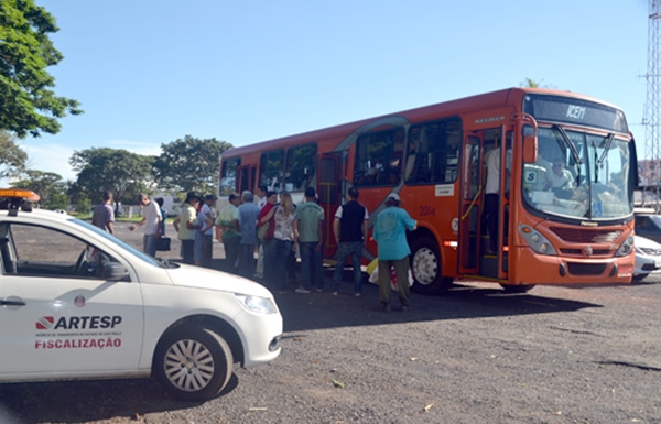 Transporte clandestino na mira da fiscalização (Foto Artesp)