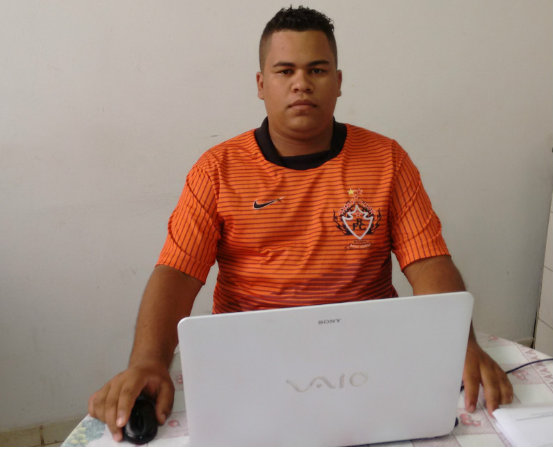 Diretor do Roma Futebol Clube André Luis (foto: Gil Magela)