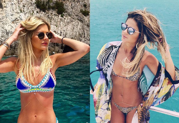 As fashion bloggers Lalá Rudge e Thássia Naves (foto: reprodução/ Instagram)