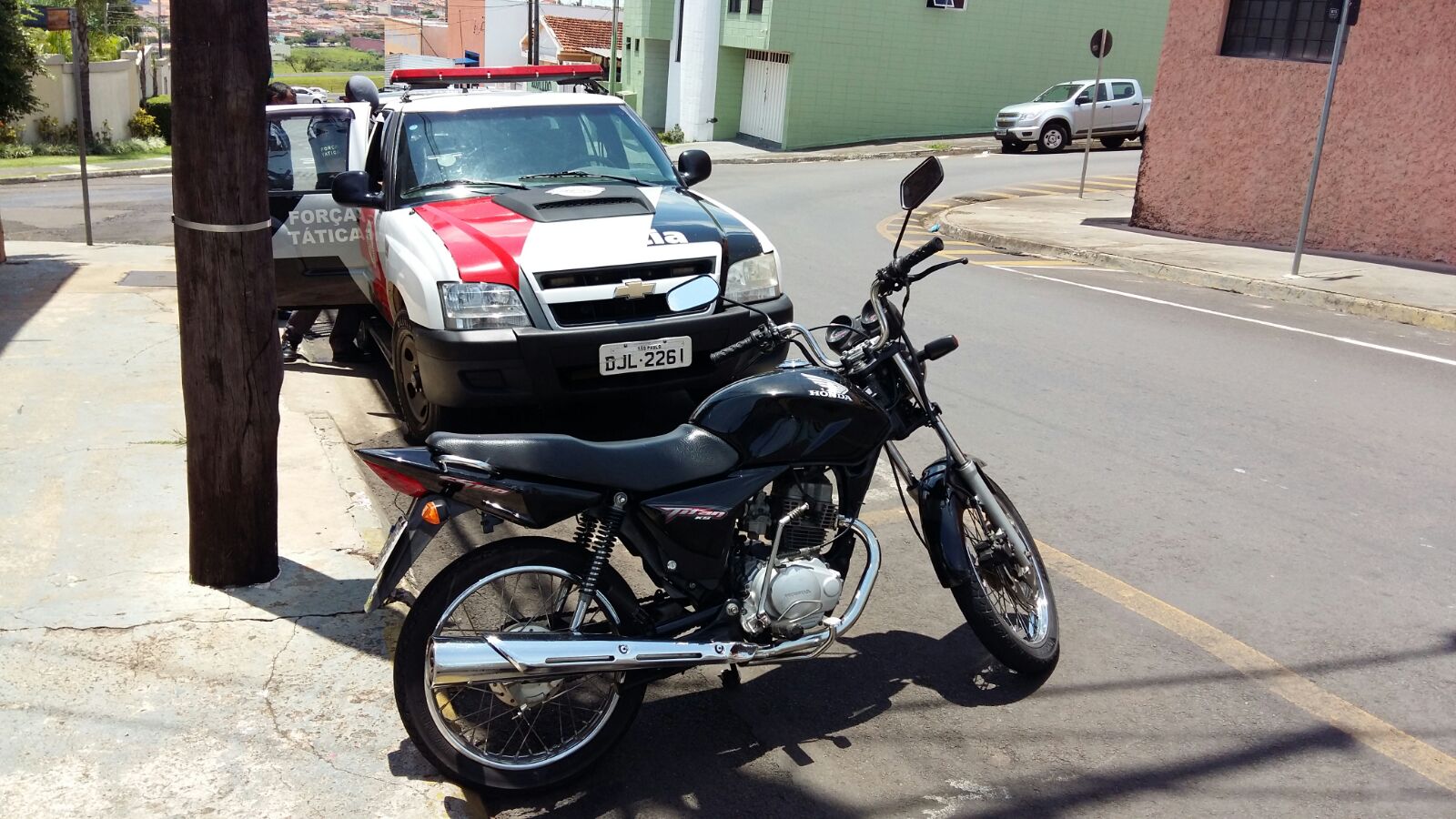 Segunda vítima do ladrão anotou a placa da moto, o que facilitou sua identificação