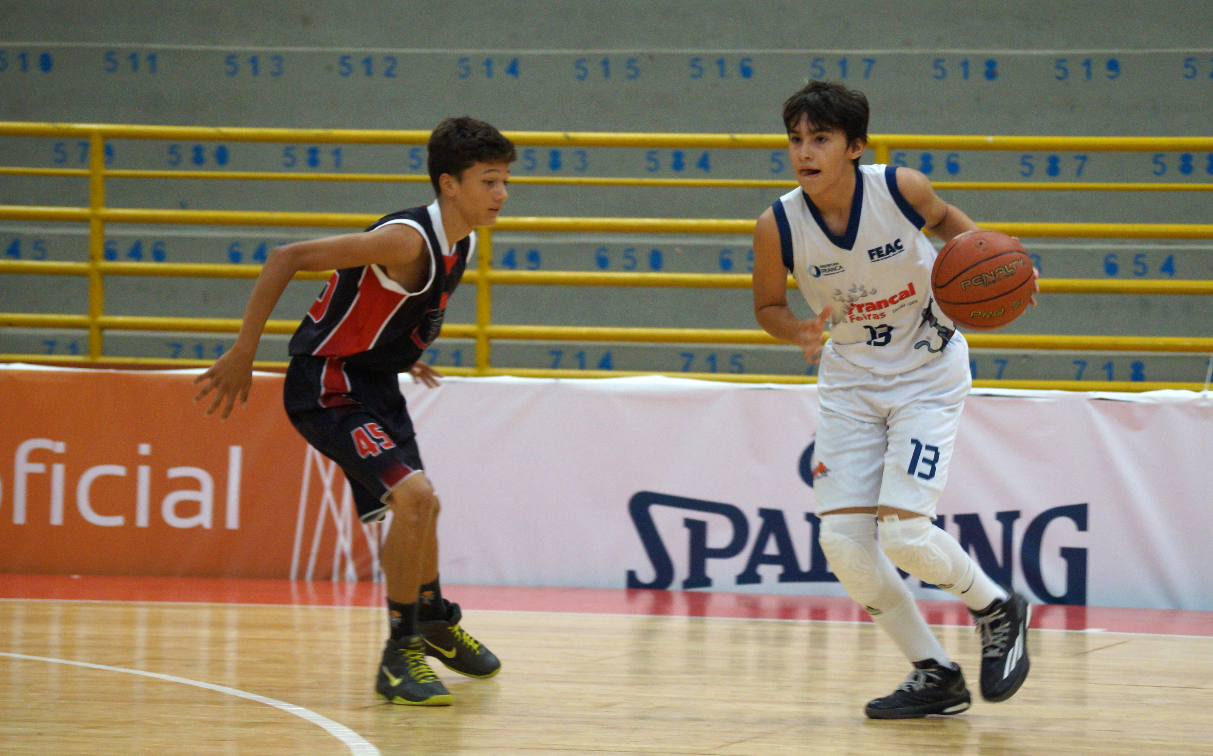 O playoff final da Liga Regional de Basquete na categoria Sub-13, entre Chuí Chuá e ASPA, está empatado em 1 a 1 (Foto: Divulgação/Palavra Fácil Comunicação)