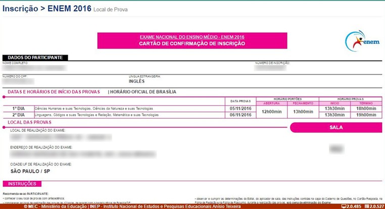 Informações sobre a prova deste ano já estão liberadas aos candidatos (Foto: Reprodução)