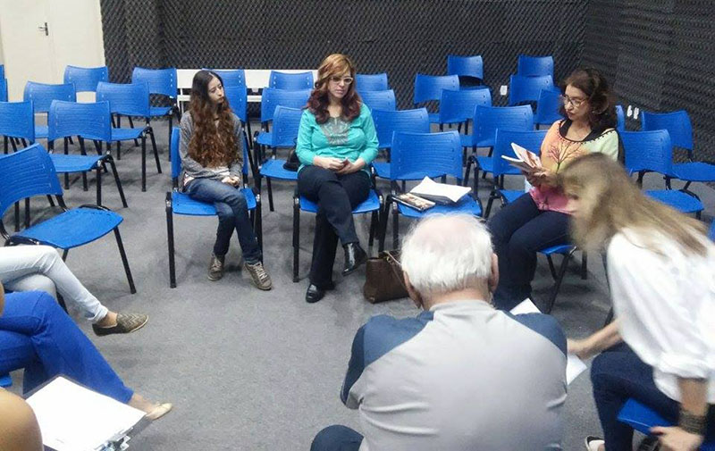 Primeiro Clube do Livro, promovido pelo Projeto Roda Livro (foto: Divulgação)