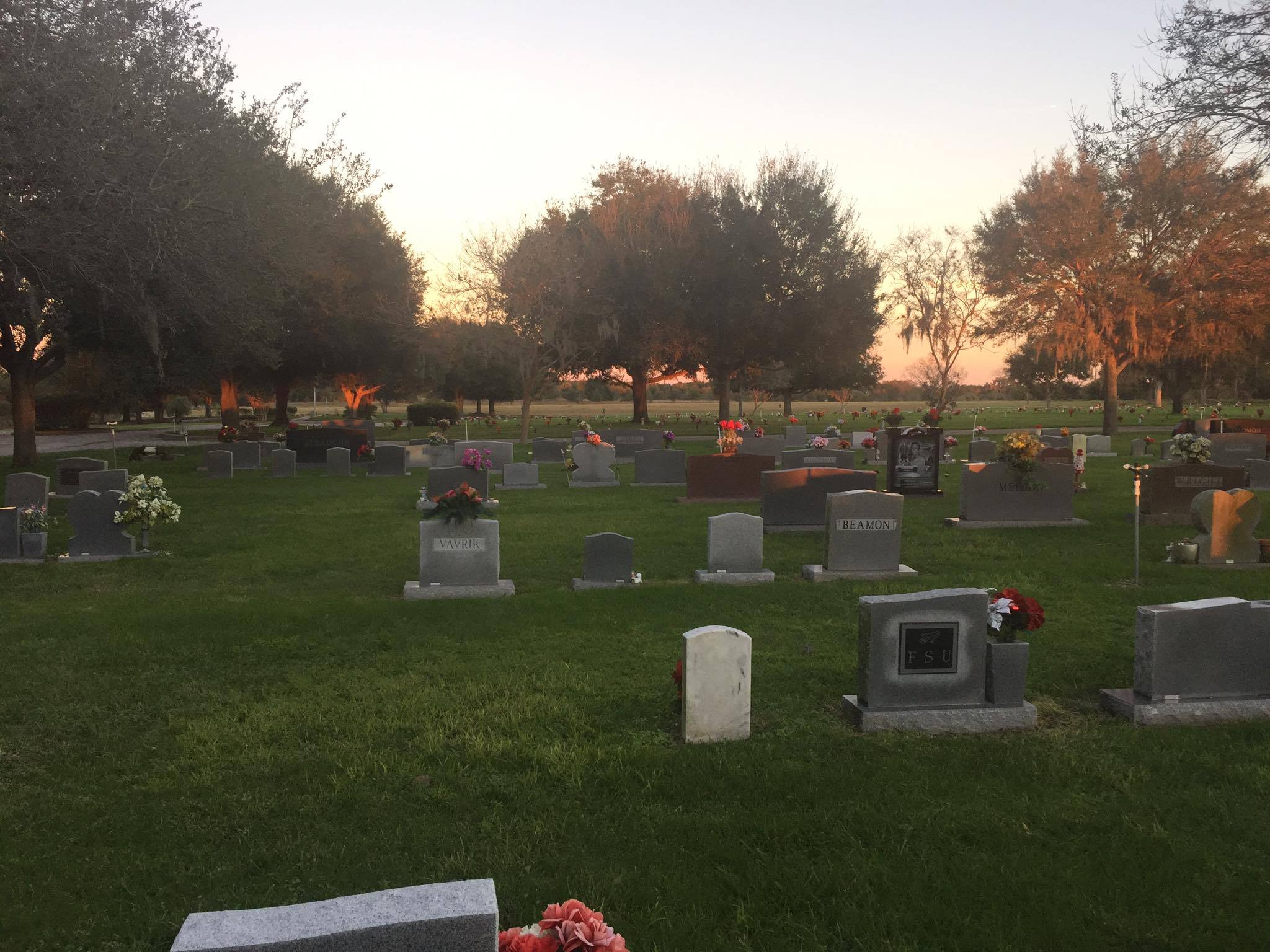 Rolling Hills Cemetery, local onde o advogado francano será enterrado