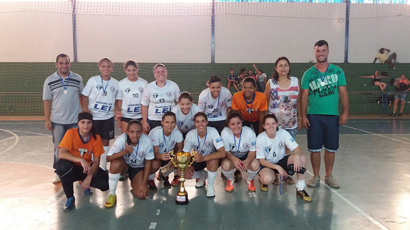 A equipe de São Joaquim que ficou com vice-campeonato (foto; Divulgação)