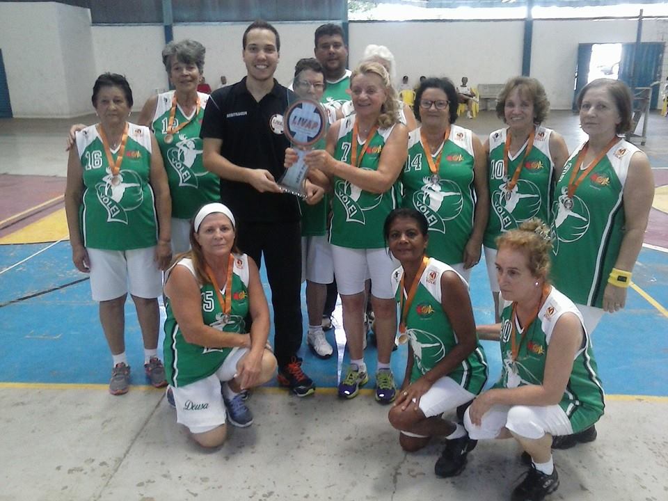 Time feminino de São José da Bela Vista, vice-campeã da Livap