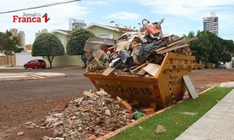 Vereadores  mudam lei e prefeito sanciona novas regras para caçambas - Jornal da Franca