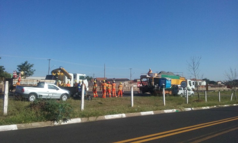 Obras na Zona Norte interditam vias e complicam o trânsito no Leporace - Jornal da Franca