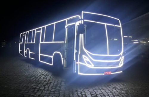 ​Ônibus iluminado da São José circula em Franca até o dia 25 de dezembro - Jornal da Franca