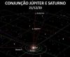 Aproximação rara entre Júpiter e Saturno será ao anoitecer de hoje. Saiba - Jornal da Franca