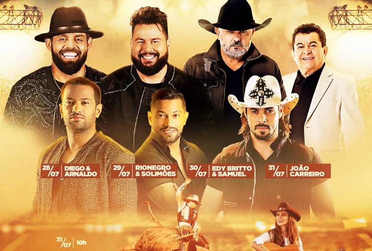 Festa do Peão de Restinga começa no dia 21 e tem shows como de Rio Negro &  Solimões e Emílio & Eduardo - F3 Notícias