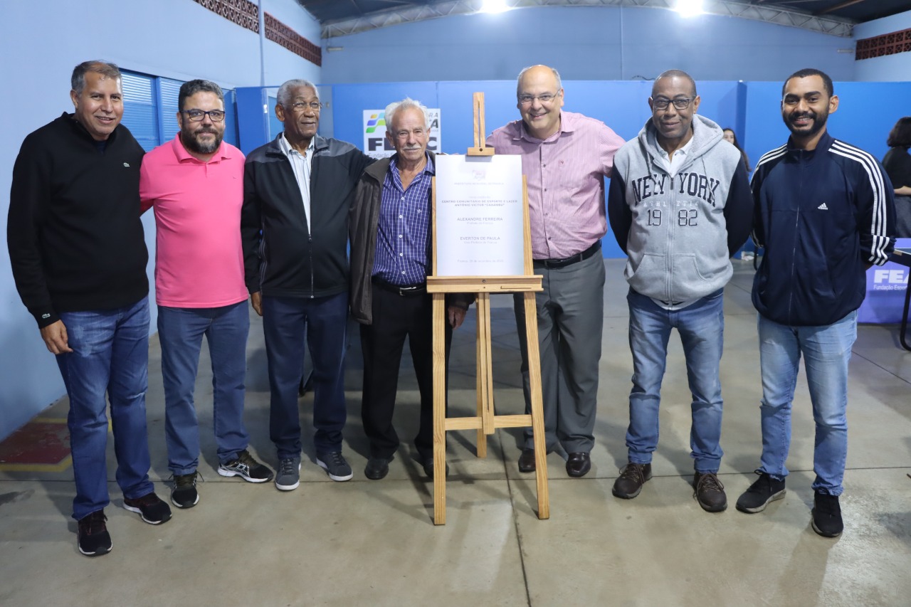 Jornal da Franca – Ouverture du centre sportif Parque Caxambu, dans le village de Santos Dumont, à Franca