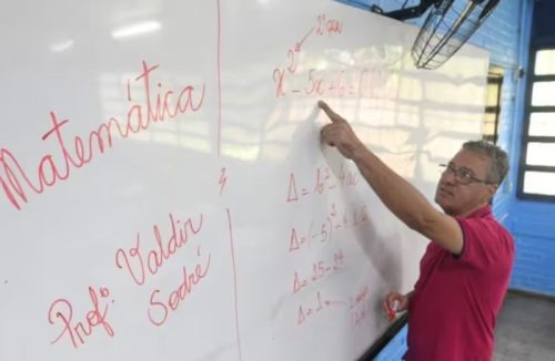 Professor cria técnica para ensinar matemática e faz sucesso entre os alunos - Jornal da Franca