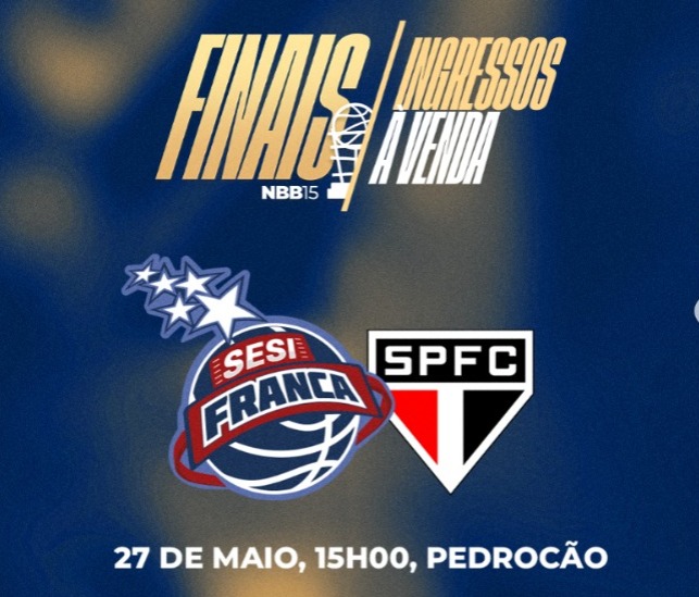 São Paulo x Sesi Franca: onde assistir ao 2º jogo da final do NBB
