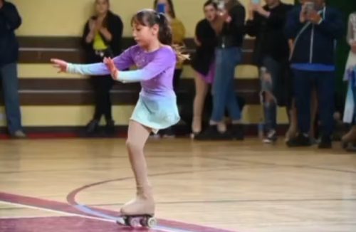 Menina sem uma das pernas brilha nos patins e mostra como ser uma campeã - Jornal da Franca