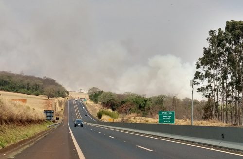 Queimadas interrompem o tráfego na Cândido Portinari e outras rodovias da região - Jornal da Franca