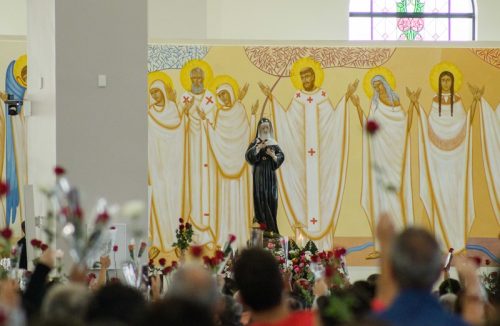 Santuário de Santo Antonio, em Franca, recebe a imagem peregrina de Santa Rita - Jornal da Franca