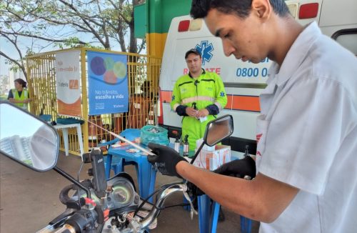 ViaPaulista realiza ações com motoristas e motociclistas no entorno de Franca. - Jornal da Franca