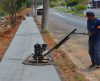 Calçada Segura: obra em avenida do Jardim Luiza está em fase de conclusão - Jornal da Franca