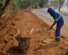 Novo trecho de calçamento no Jardim Luíza vai facilitar deslocamento de pedestres - Jornal da Franca