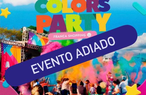 Colors Party: evento no Franca Shopping é adiado e acontece neste domingo, 13 - Jornal da Franca