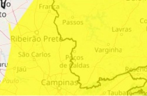 Instituto publica alerta amarelo de perigo potencial de temporal na região de Franca - Jornal da Franca