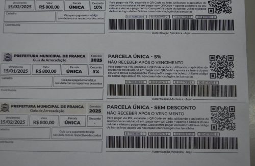 Prefeitura de Franca entregará boletos de IPTU com QR Code para pagamento por pix - Jornal da Franca