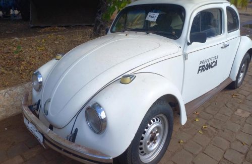 Leilão da Prefeitura de Franca tem Fusca 94 com lance inicial de R$ 5 mil - Jornal da Franca