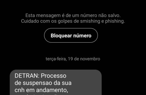 Golpe da CNH: Detrans alertam para ação de criminosos por SMS; veja como se proteger - Jornal da Franca