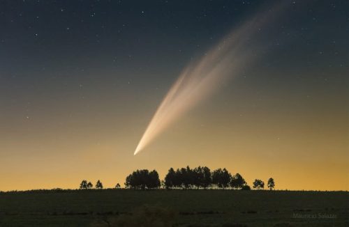 Cometa Atlas é registrado pela Nasa cruzando os céus, mas poucos francanos já viram - Jornal da Franca