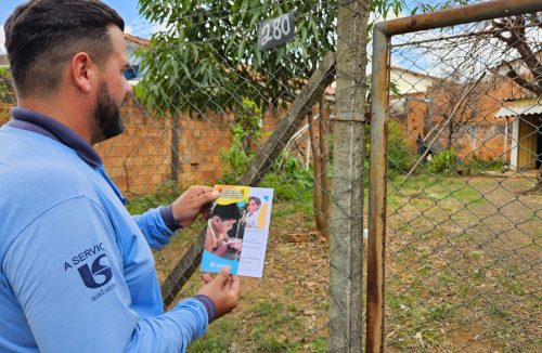 Sabesp de Franca visita casas para auxiliar moradores no cadastro da Tarifa Social - Jornal da Franca